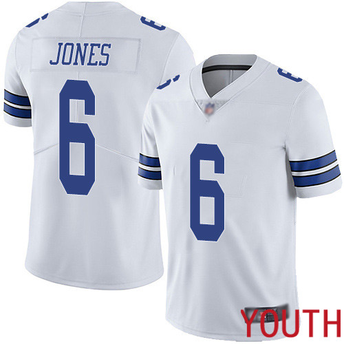 Youth Dallas Cowboys Limited White Chris Jones Road 6 Vapor Untouchable NFL Jersey